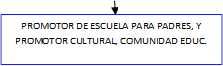 PROMOTOR DE ESCUELA PARA PADRES, Y PROMOTOR CULTURAL, COMUNIDAD EDUC.
